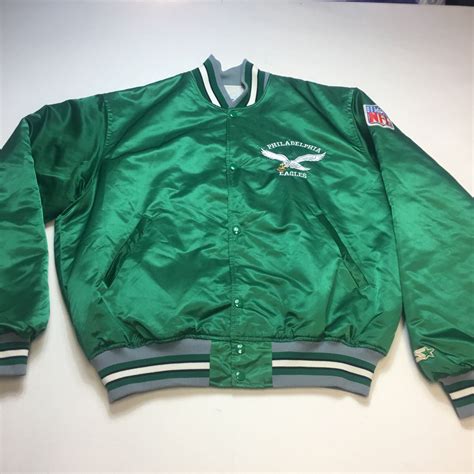 kelly green replica starter jacket|kelly green eagles gear.